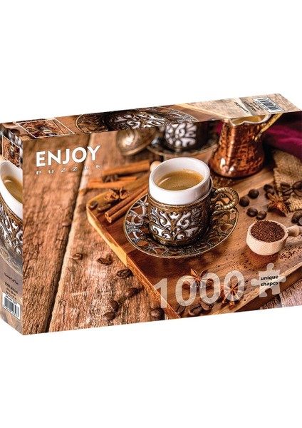 1000 Parça Kahve Tutkunu Puzzle