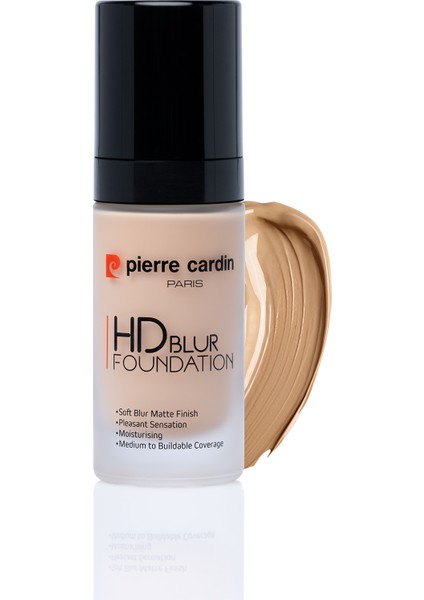 Hd Blur Pürüzsüz Görünüm Veren Mat Fondöten Sun Beige - 30 ml
