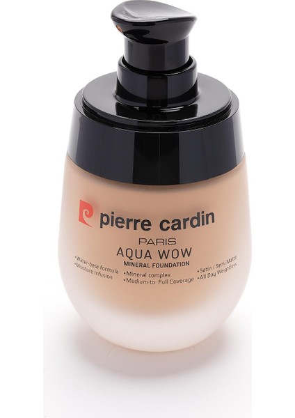 Aqua Wow Mineralli Su Bazlı Fondöten Ivory Skin With Warm Yellow modelleri