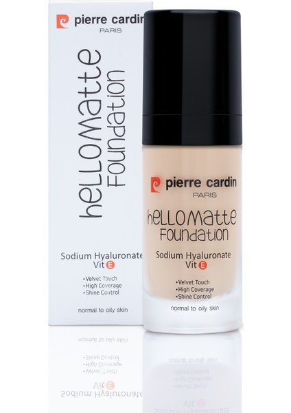 Hellomatte Foundation - Fair - 30 ml