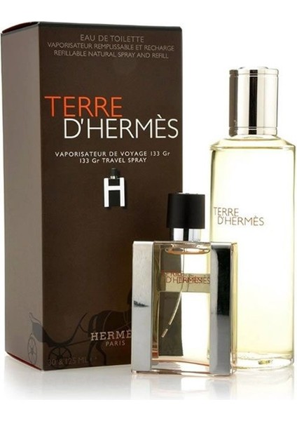 Terre D'hermes 30 ml Edt Seyahat Boyu & 125ML Edt