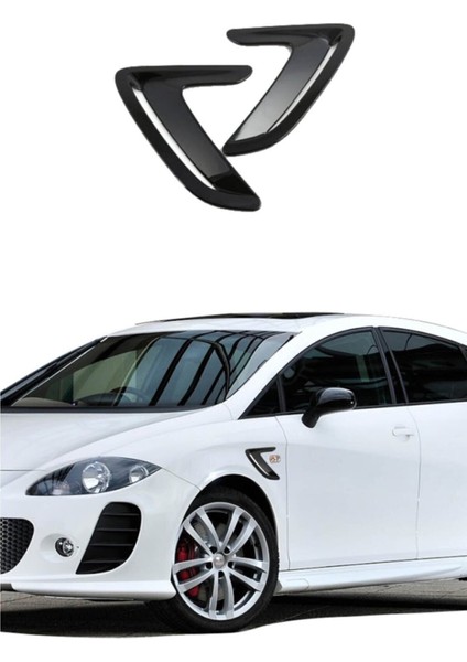 Esnek Tampon Çamurluk Venti Çamurluk Izgara Body Kit Parlak Siyah Piano Black (Sağ-Sol)