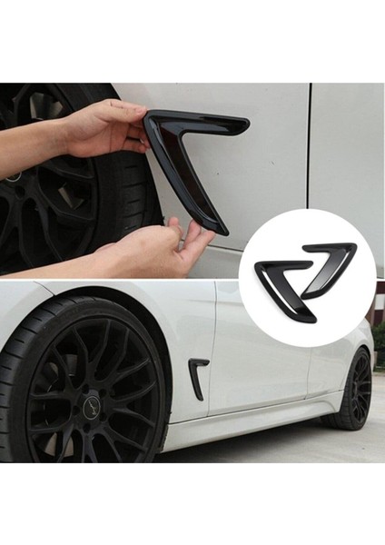 Esnek Tampon Çamurluk Venti Çamurluk Izgara Body Kit Parlak Siyah Piano Black (Sağ-Sol)