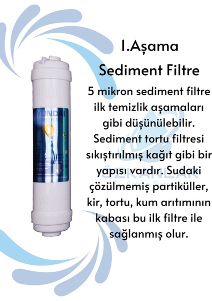 Su Arıtma Filtre Seti 5'li fiyatları