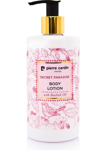 Secret Paradise Babobab Yağı Içeren Besleyici ve Nemlendirici Vücut Losyonu - 350 ml