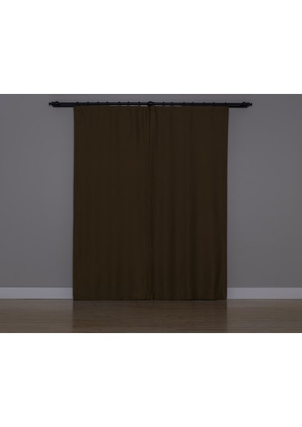 Blackout Karartma Özellikli Perde Kahve Bej modelleri