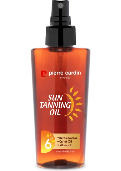 Pierre Cardin Bronzlaştırıcı Güneş Yağı 6 Spf Koruma - 125 ml