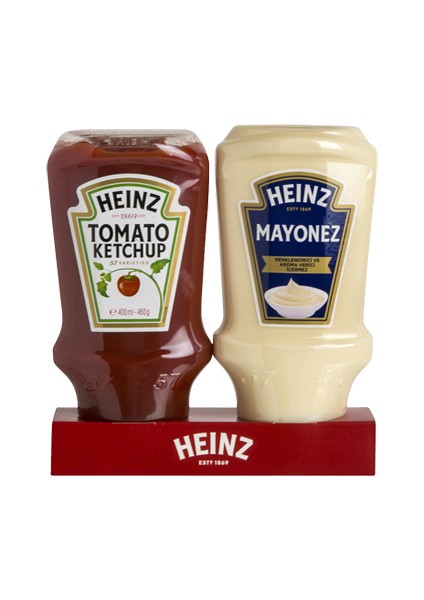 Heinz Ketçap + Mayonez Ikili Set (460 G + 400 G)