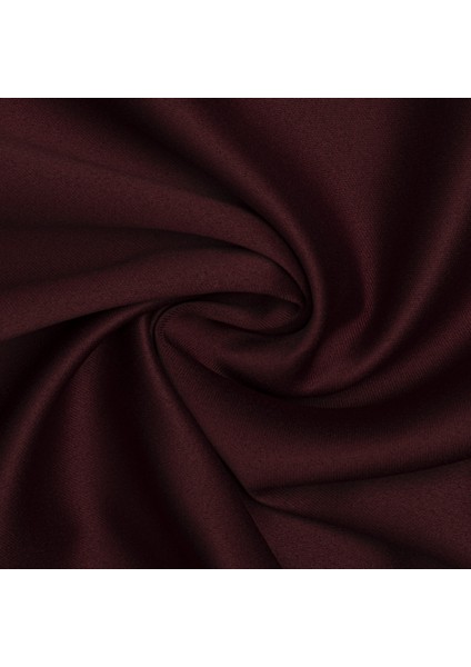 Gauze Fabric Design Blackout Karartma Özellikli Perde Açık Bordo