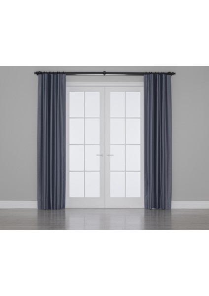Blackout Karartma Özellikli Perde Açık Lacivert