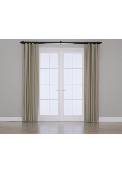 Blackout Karartma Özellikli Perde Açık Nohut Rengi