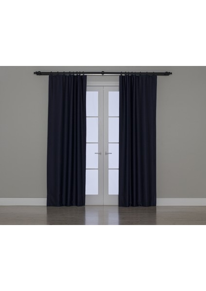 Blackout Karartma Özellikli Perde Koyu Indigo