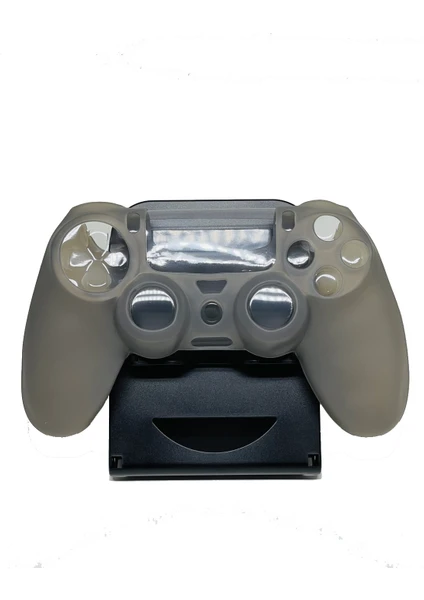 Ps4 Joystick Silikon Kılıf Dualshock Koruyucu Kılıf Gri