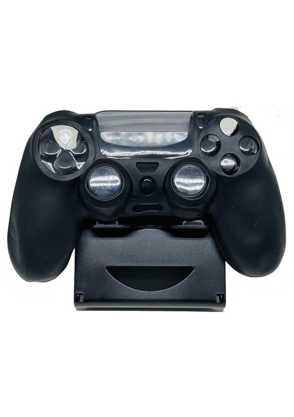 Ps4 Joystick Silikon Kılıf Dualshock Koruyucu Kılıf Siyah