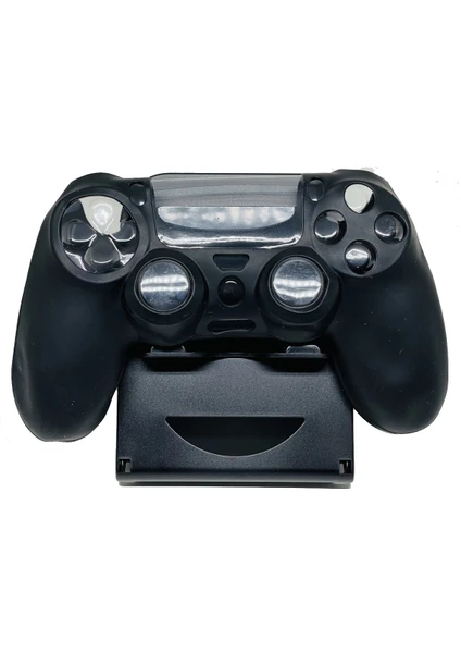 Ps4 Joystick Silikon Kılıf Dualshock Koruyucu Kılıf Siyah