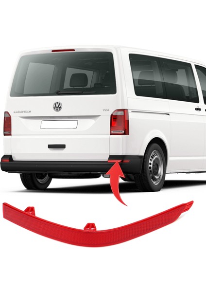 Vw Transporter T7 Sağ Reflektör 2016-2020 7E0945106D
