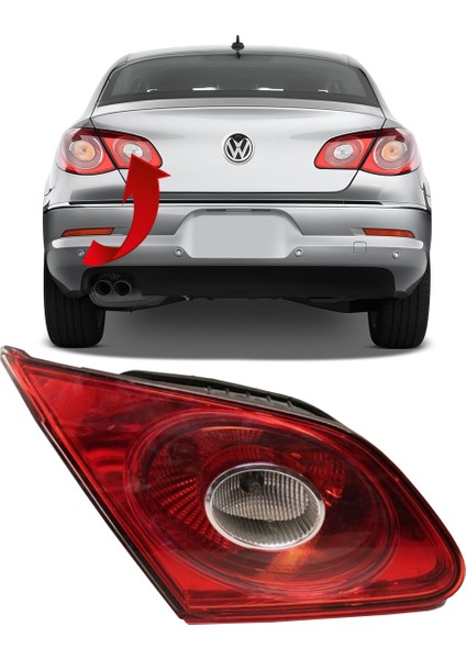 Vw cc Sol Stop Lambası Iç 2008-2012 3C8945093D