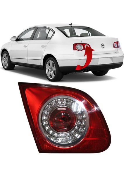 Vw Passat B6 Sol Stop Lambası Iç 2006-2011 3C5945093E