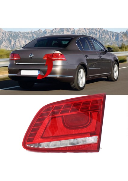 Vw Passat B7 Sağ Stop Lambası Iç Ledli 2011-2015 3AE945308C