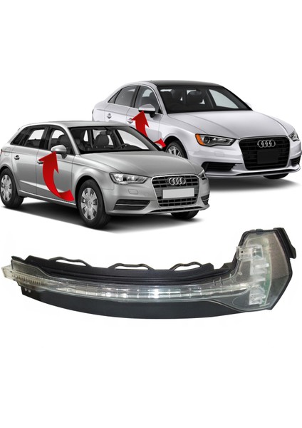 Audi A3 Sağ Ayna Sinyali 2013-2019 8V0949102