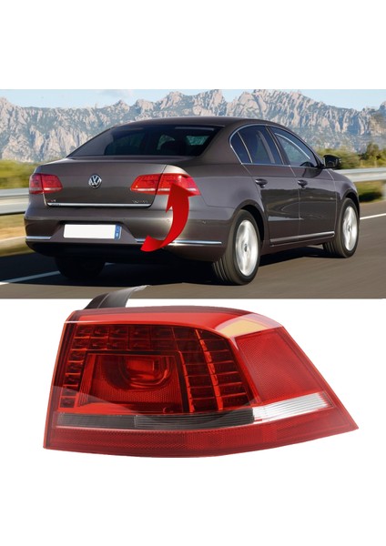 Vw Passat B7 Sağ Stop Lambası Dış Ledli 2011-2015 3AE945208B