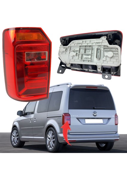 Vw Caddy Sol Stop Lambası 2015-2019 2K1945095F fırsatları