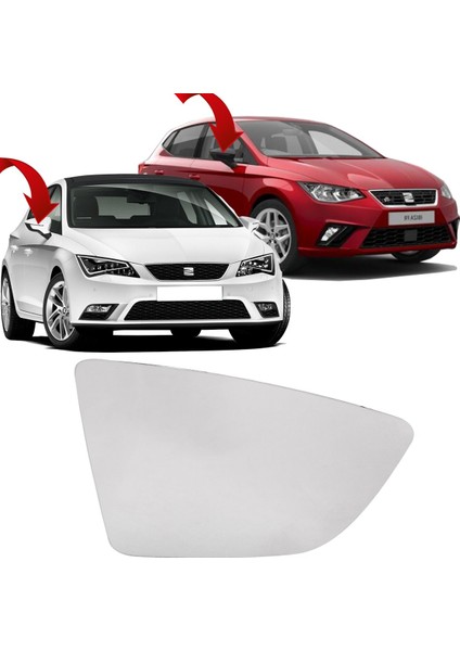 Seat Leon Sağ Ayna Camı 2013-2019 5F0857522A