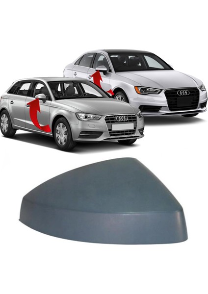 Audi A3 Sağ Ayna Kapağı 2013-2019 8V0857528D