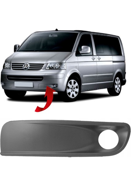 Caravelle T5 Sol Sis Kapagı Sisli 2005-2009 7H5807489