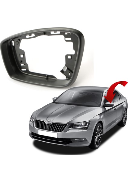 Skoda Superb Sol Ayna Çercevesi 2015-2020 3V0857531