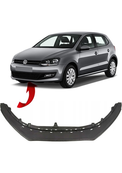 Vw Polo Ön Tampon Alt Spoyler 2010-2014 6R0805915B