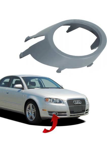 Audi A4 Sağ Sis Lamba Kapagı 2005-2008 8E0807820