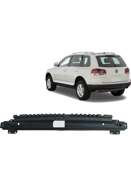 Vw Touareg Arka Tampon Demiri 2003-2010 7L6807309T