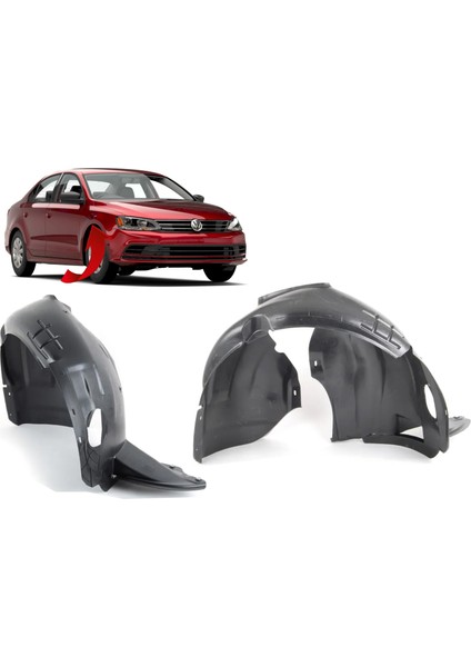 Vw Jetta Sağ Çamurluk Davlumbazı 2015-2018 5C6805912Q