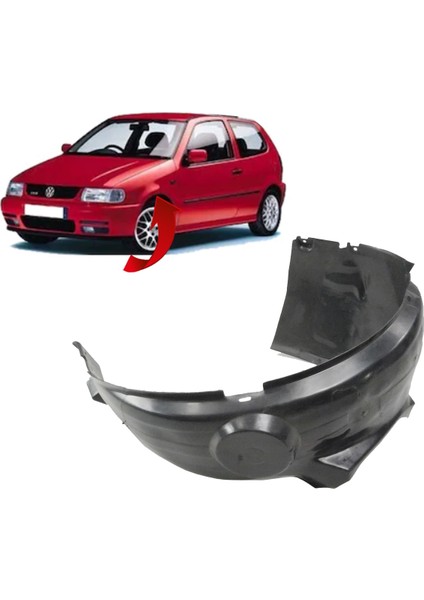 Vw Polo Hb Sol Çamurluk Davlumbazı 1995-1999 6N0809961.