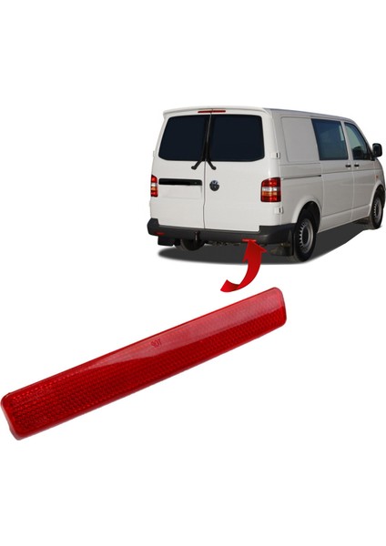 Tansporter T5 Sağ Tampon Reflektörü 7E0945106