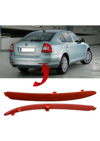 Skoda Octavia Sağ Reflektör 2009-2012 1Z0945106