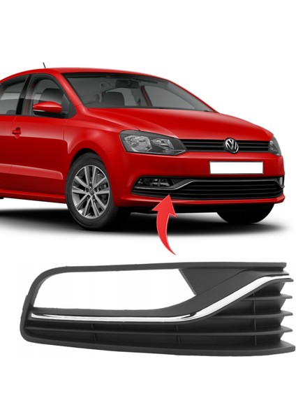 Polo Sağ Sis Kapagı Sisli Kromlu 2015-2018 6C0854662C