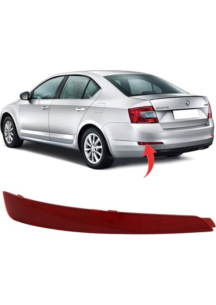 Skoda Octavia Sol Reflektör 2013-2016 5E5945105