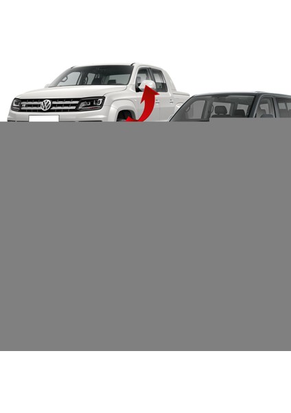Vw T6-Amarok 2012-2015 Ayna Camı Sol Isıtmalı 7E1857521J fiyatları
