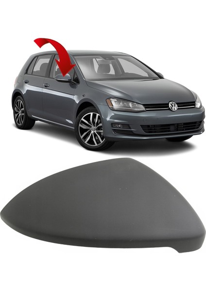 Vw Golf 7 Sağ Ayna Kapağı 2013-2017 5G0857538