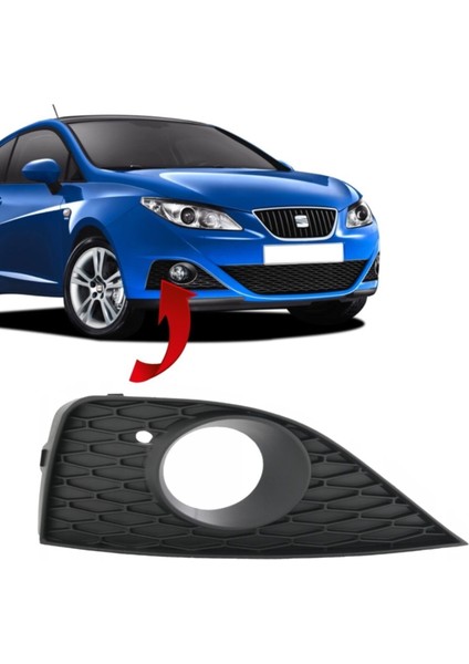 Seat Ibiza Sağ Sis Kapagı Sisli 2008-2012 6J0853666A