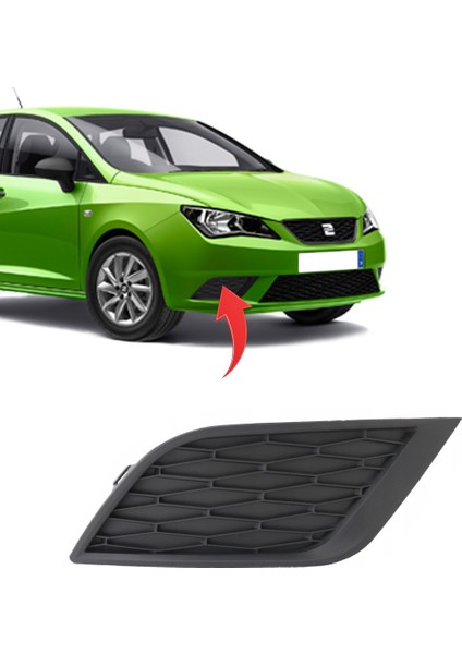 Seat Ibiza Sağ Sis Kapagı Sisli 2008-2012 6J0853666A
