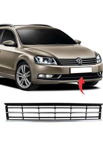 Vw Passat B7 Highline Orta Izgara 2011-2014 3AA853671B