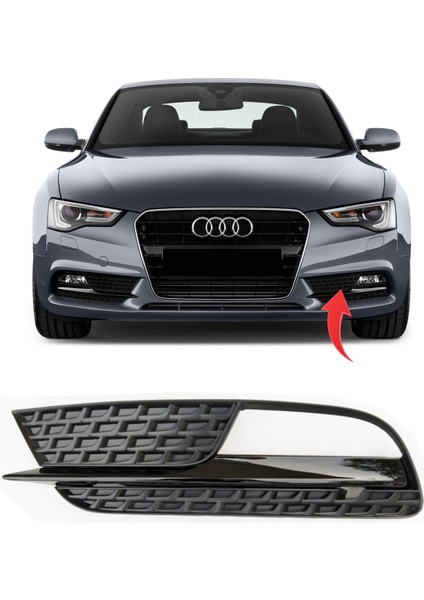 Audi A5 Sol Sis Kapagı Sisli 2012-2015 8T0807681H