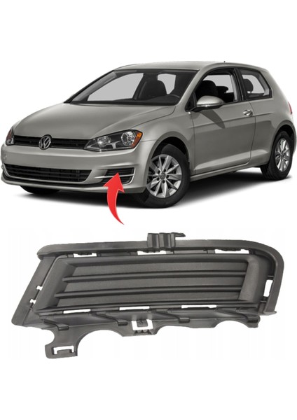 Vw Golf 7 Sol Sis Kapagı Sissiz 2013-2017 5G0853211E
