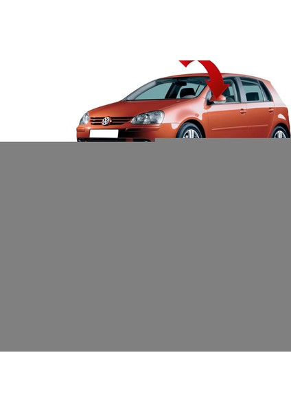 Vw Golf 6-Sharan Sol Ayna Camı 5K0857521.