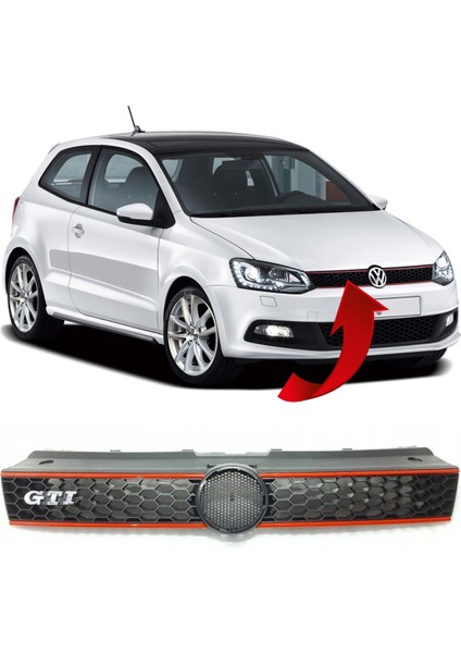 Vw Polo Gti Ön Panjur 2010-2014 6R0853651R
