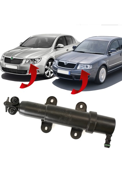 Skoda Süperb Sol Far Yıkama Robotu 2003-2013 3U0955103