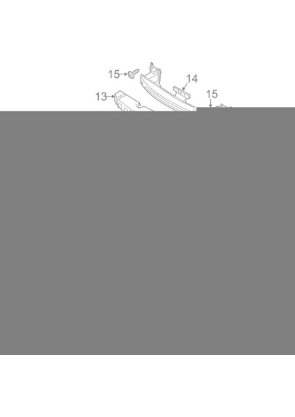 Vw cc Sol Ön Tampon Braketi 2012-2017 3C8807177 fiyatları